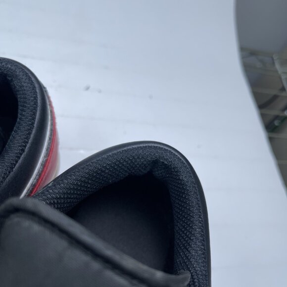 Nike Air Jordan 1 Low White/Black-Varsity Red-White 553558-161 Size 8 - Picture 11 of 16